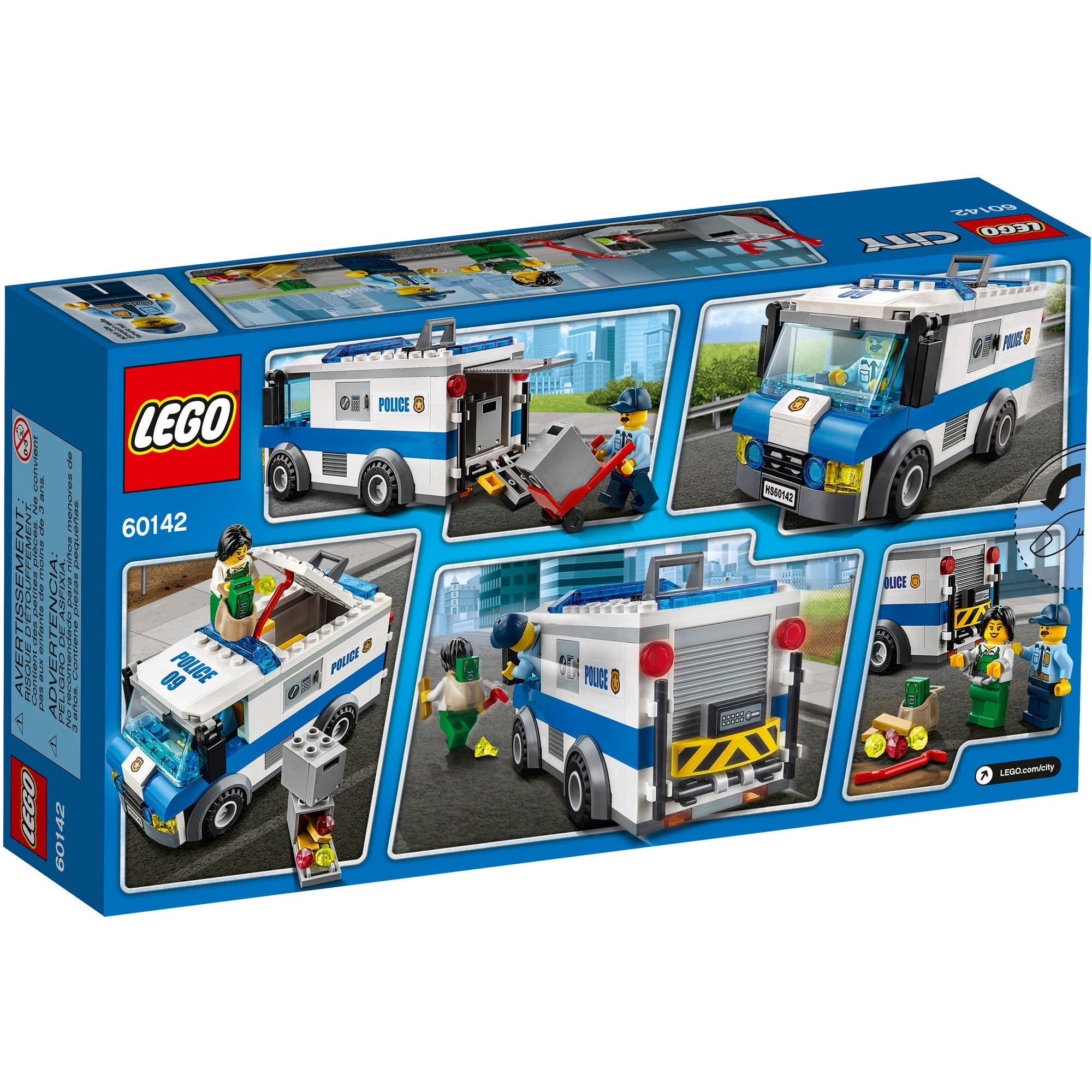 lego police money transporter
