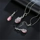thumbnail image 4 of Pendientes de collar de boda aniversario Hugo Gris, 4 of 10