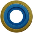 thumbnail image 2 of ResOne Premium Blue Viton Oxygen Regulator Yoke Washer Seals 5-Pack, 2 of 2