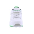 thumbnail image 3 of Zapatos TSUKIHOSHI Racer para bebés y niños pequeños, con cierre de correa, lavables a máquina, puntera ancha y suelas antideslizantes y que no dejan marcas, blanco/verde, 3 bebés (0-12) meses, 3 of 7