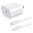 thumbnail image 2 of Cargador Tipo C 20w Compatible Con iPhone 11 12 Carga Rápida Blanco, 2 of 5