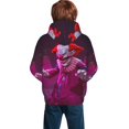 thumbnail image 6 of Killer Klowns From Outer Space Clown Hoodie, Casual Unisex Youth Hoodie, Fashion Novelty Long Sleeve Pullover Sweatshirt Hooded For Kid, Teens And Adults, 6 of 9