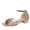 Gold, variant on NOKIO Women'S Dressy Sandals Hollow Casual Slippers Flat Shoes Retro Sandals Women'S Package Heel Sandals Shoes Ankle Strap Dress Sandals Silver