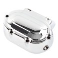 thumbnail image 4 of Right Transmission End Cover Smooth Chrome For Harley Heritage Softail Fatboy, 4 of 5