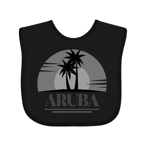 Inktastic Aruba Vacation Cruise Girls Baby Bib