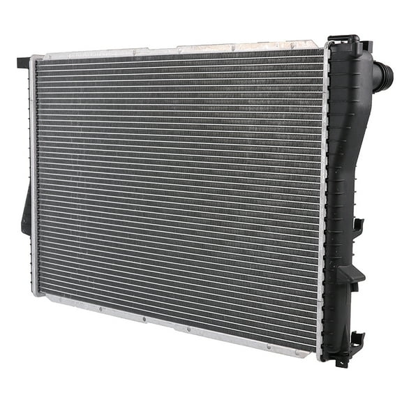 ECCPP Auto Parts Plastic Aluminum Replacement Radiator for 2001 2002 2003 2004 2005 for BMW 530i Sedan Base CU2284