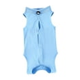 thumbnail image 2 of Traje de Recuperación Jinwen para Gato Camisa Quirúrgica Post Cirugía L Azul, 2 of 8