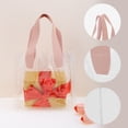 thumbnail image 2 of Unique Bargains Lightweight Reusable Gift Bag for All Occasions 1 Pc Pink Clear Small, 2 of 5