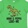 thumbnail image 4 of Inktastic Mimi and Poppy Love Me Grandson Boys Toddler T-Shirt, 4 of 5