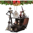 thumbnail image 3 of Adornos para árboles de Navidad, 7 piezas de colgantes acrílicos, bonitos adornos navideños de pesadilla para interiores, hogar, vacaciones, decoración colgante para interiores de automóviles, adornos, 3 of 7