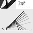 thumbnail image 3 of LD201 Adjustable Laptop Desk Stand Portable Laptop Stand for Desk Foldable Laptop Stand Compatible with Mac,, 3 of 5
