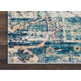 thumbnail image 4 of Nourison Fusion Oushak Center Medallion Cream/Blue Area Rug, 4 of 8
