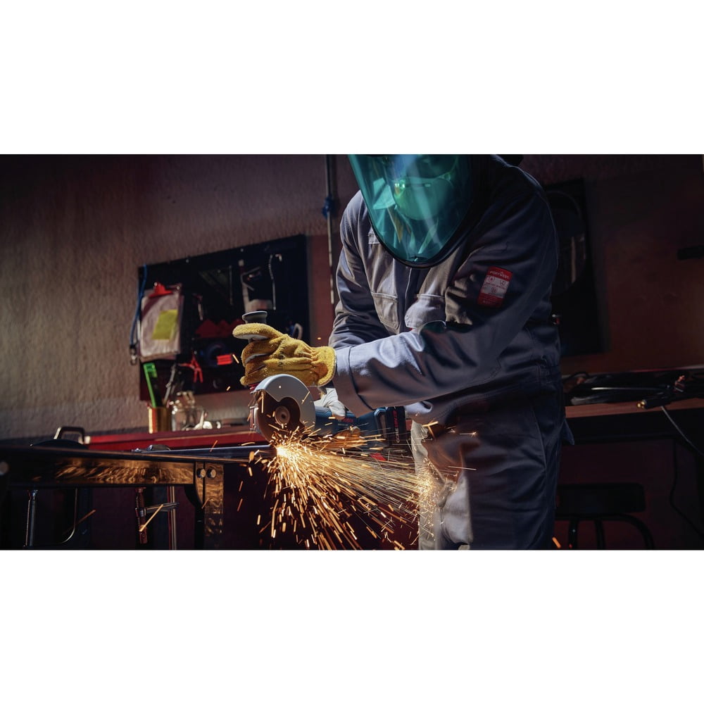 Restored Premium Bosch GWX18V-10PN-RT 18V Brushless Lithium-Ion 4-1/2 - 5 in. Cordless X-LOCK Angle Grinder with No Lock-On Paddle Switch (Tool Only) (Refurbished)