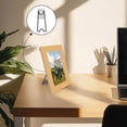 thumbnail image 3 of Photo Frame Stands, Metal Multifunctional Balance Support Stable Holder Picture Frame Easel Brackets 6 Set Easy Installation  for 15-26cm Height, 3 of 7