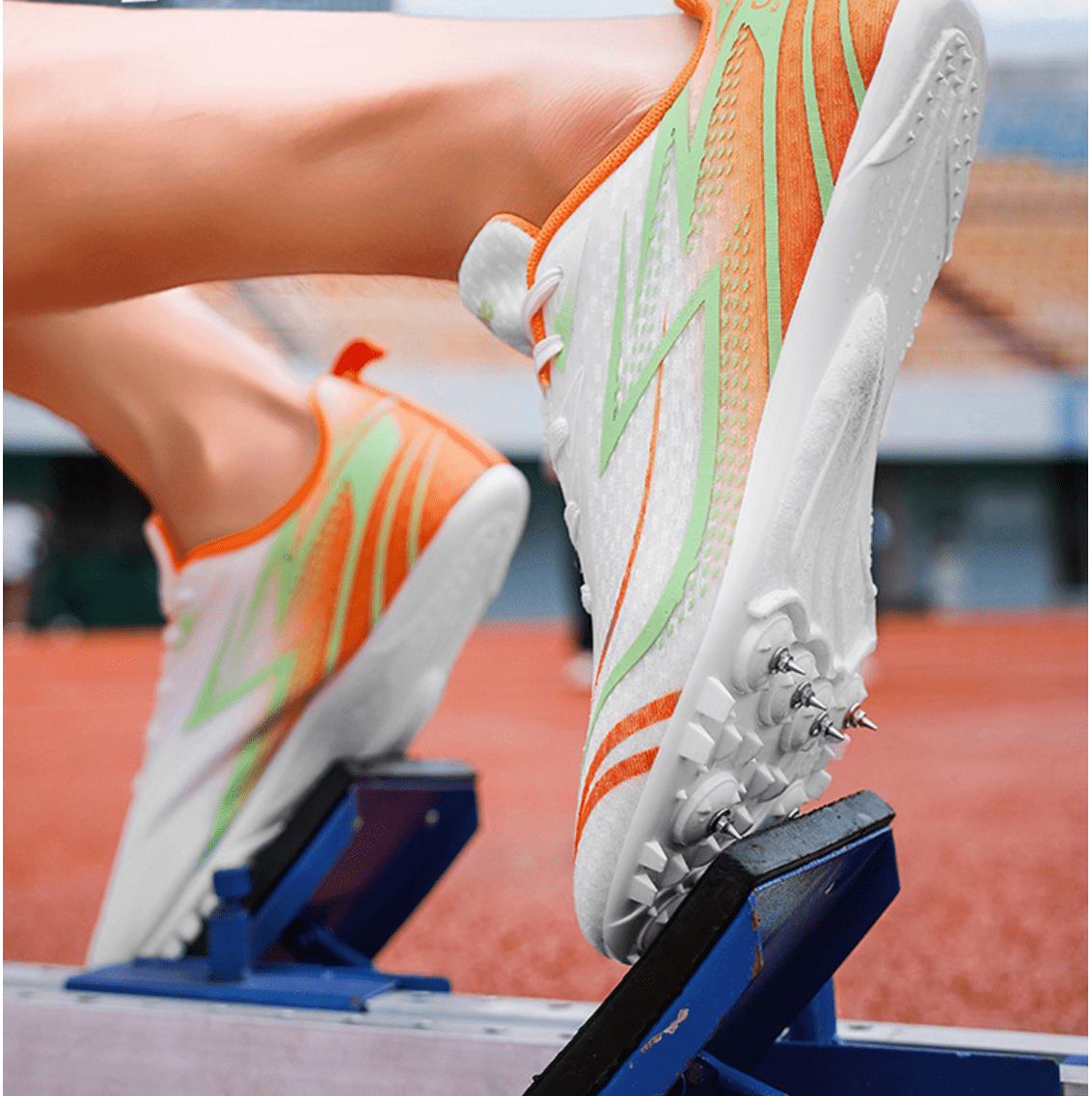 ChiVerve Track and Field Shoes for Men Women 8 Spikes Boys and Girls Kids Running Racing Shoes