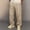11# Beige, variant on Mens Baggy Parachute Pants Loose Casual Wide Leg Y2K Lightweight Quick Dry Deep Pockets Urban Pants Light Brown 2XL