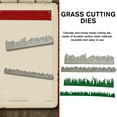 GHYJPAJK Metal Cutting Dies Fence SpRings Grass Diy Scrapbook Photos