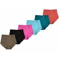 thumbnail image 1 of Paquete 6 Pantaletas Con Cierre o Bolsas Al Frente Tatys Fashion Pack Incluye 6 Diferentes Colores Tatys Fashion 1836, 1 of 6