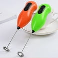 Milk Frother Handheld Electric Coffee Beverage Mixer Stainless Steel