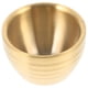 thumbnail image 1 of FOMIYES Vasos Dorados De Acero Inoxidable Para Bebidas Pequeños Con Estructura Apilable Fácil De Limpiar, 1 of 8