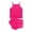 Hot Pink, variant on Sleeveless Vest With Spaghetti Strap Button Front Crop Tank Top Ribbed Knit Slim Fit Basic Solid Color Crop Tops and Shorts