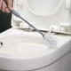 thumbnail image 5 of Juego de cepillo y limpiador de inodoro compacto para la limpieza del baño. Tamaño compacto para almacenamiento y organización. Cepillo de plástico para inodoro., 5 of 6