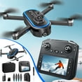 thumbnail image 5 of 1080P Camera Drone with Brushless Motor, 4.9'' Screen Remote, Under 250g No Registration, 360° Obstacle Avoidance, Altitude Hold, Gesture Control, Carrying Case for Kids Adults, 5 of 9