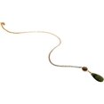thumbnail image 5 of Collar bañado en oro Yashi Jade Amatista Morado Gotas de fiesta moradas, 5 of 5