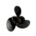 thumbnail image 4 of Quicksilver Black Diamond 3-Blade Aluminum Propeller, 9.3" Diameter x 10" Pitch, Right Hand Rotation, 4 of 6