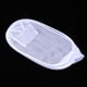 thumbnail image 5 of EeaseMX 2 cestas de ropa plegables, bolsa de lavandería, cesta de malla transpirable para el hogar (blancas), 5 of 8