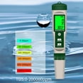 thumbnail image 3 of Probador portátil de del agua, medidor EC de alta precisión Medidor TDS Medidor de prueba de agua para piscinas Agua potable Tanques de peces Baoblaze Detector de pH, 3 of 8