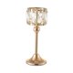 thumbnail image 3 of Candelabros Dorados Candelabros Decorativos Iglesia Hogar Restaurantes Oficinas 25cm Sunnimix candelabros de mesa de cristal, 3 of 8