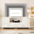 thumbnail image 3 of Roromall TV Stand for Living Room TV Entertainment Center for 60/65/70 inch TV, TV Console with Drawer Cabinets TV Media Console Cabinet for Living Room Bedroom, 3 of 6