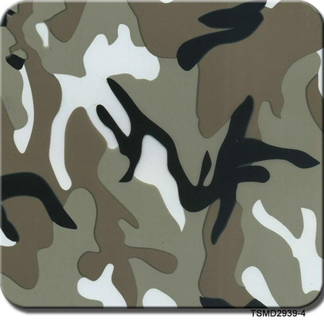 Film Hydrographique, Film d'Impression par Transfert d'Eau - Film Hydrographique à Trempage - Motif Camouflage - Haute Résolution, Film Hydrographique Graphique 1,0 Mètres Multicolore en Option, Facile à Utiliser