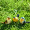 thumbnail image 4 of TERESA'S COLLECTIONS Set of 3 Bird Garden Decor, Resin Outdoor Statues Figurines, Lawn Ornaments for Patio Porch, Gifts for Women Mom, 4 of 8