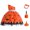 Orange, variant on HCNTES Baby Girls Victorian Doll Dress Toddler Porcelain Style Fancy Outfit Historical Party​(Orange,5-6 Years)