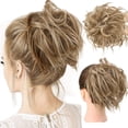 thumbnail image 1 of HMD Despeinado Updo desordenado moño postizo extensión de cabello cola de caballo con banda de goma elástica Updo cola de caballo postizo extensiones de cabello sintético Scrunchies cola de caballo po, 1 of 4