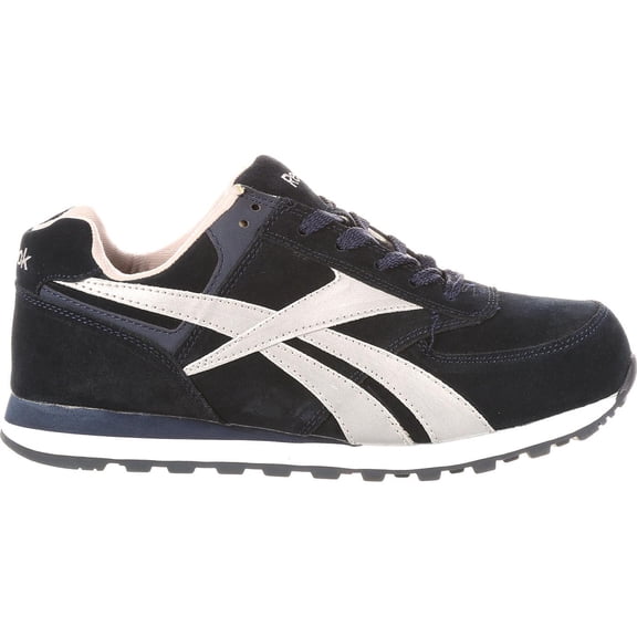 Reebok Leelap Retro Jogger Steel Toe Electrical Hazard Navy Work Shoe