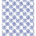 thumbnail image 3 of Ambesonne Pansy Duvet Cover Sets, Graphic Floral Top View Scene, 2-Twin, Dark Ceil Blue and White, 3 of 4