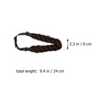 thumbnail image 2 of NICEXMAS 1PC Braided Hair Accessory Headband for Women Special Occasions Multi Color, 2 of 7