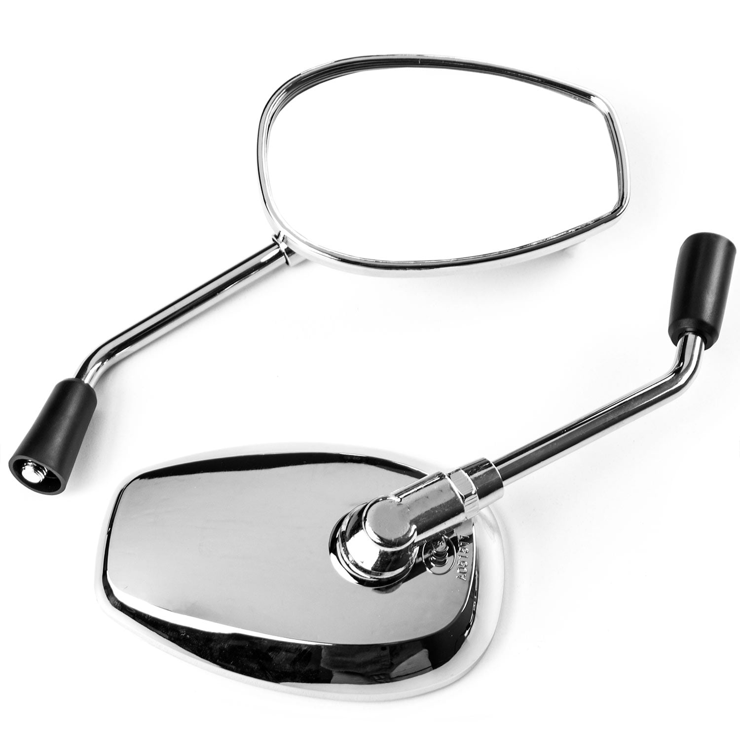 chrome bike mirrors