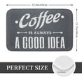 thumbnail image 2 of Lukts Coffee Is Always A Good Idea for Flannel Non-Slip Floor Mat (16x24in) ,Door Mat,Outdoor Rug,Door Mat Outside Entrance, 2 of 7
