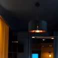 thumbnail image 4 of Lampara Colgante Decorativa Negra iluminacion luz vic, 4 of 4