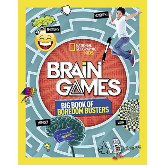 Pre-Owned Brain Games: Big Book of Boredom Busters: ., 9781426330179, 1426330170, Paperback, Illustrated edition