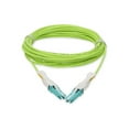 thumbnail image 2 of AddOn - Patch cable - CS/PC multi-mode (M) to CS/PC multi-mode (M) - 10 m - fiber optic - duplex - OM5 - riser - lime green, 2 of 8