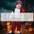 thumbnail image 3 of OJSFQUFP 4 Pcs Pirate Cos Romper Clothes Set Infant Kids Pirate Role Play Dress Up Boys Halloween Birthday Party Outfit 3-18M, 3 of 9