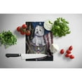 thumbnail image 2 of Carolines Treasures PPP3129LCB Westie Little Drummer BoyGlass Cutting Board Large, 12H x 16W, multicolor, 2 of 2