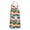 Pioneer Flower Floral-1, variant on Pioneer Flower Floral Print Pattern Apron for Women and Men, Cotton Linen Waterproof with Pockets, Adjustable, 33x27 Inch for Kitchen, Gardening, BBQ, Salon