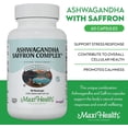 thumbnail image 3 of Maxi Health Ashwagandha Saffron Complex – Mood & Stress Support for Men & Women – 60 Capsules, 3 of 8
