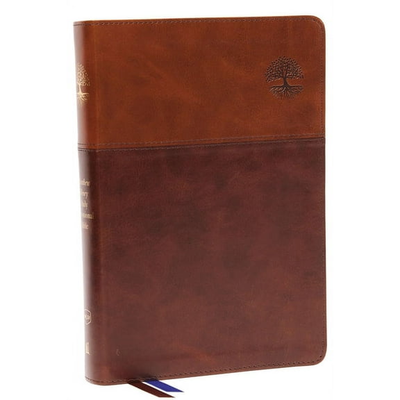 Nkjv, Matthew Henry Daily Devotional Bible, Leathersoft, Brown, Red Letter, Thumb Indexed, Comfort Print: 366 Daily Devo, (Hardcover)